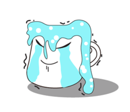 Mischievous White Cups sticker #12639775