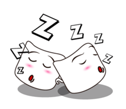 Mischievous White Cups sticker #12639781