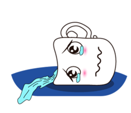 Mischievous White Cups sticker #12639784