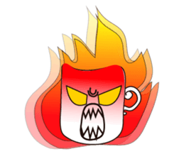 Mischievous White Cups sticker #12639791