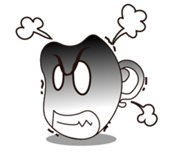 Mischievous White Cups sticker #12639798