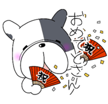 NEW Boss the frenchie sticker #12640051