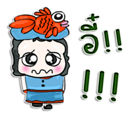 My name is Taro. Fish man sticker #12640252