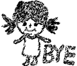 Retro curls doll sticker #12640256
