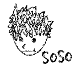 Retro curls doll sticker #12640259