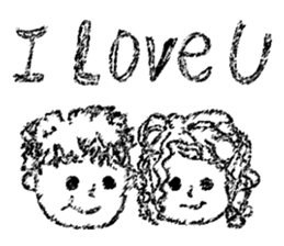 Retro curls doll sticker #12640275