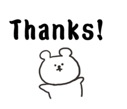 Mr.Snow Bear sticker #12640374