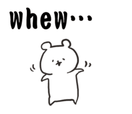Mr.Snow Bear sticker #12640379
