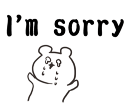 Mr.Snow Bear sticker #12640387