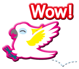 Dance good Sulphur-Crested Cockatoo2 sticker #12640731