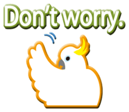 Dance good Sulphur-Crested Cockatoo2 sticker #12640737