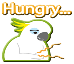 Dance good Sulphur-Crested Cockatoo2 sticker #12640738