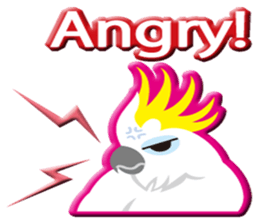 Dance good Sulphur-Crested Cockatoo2 sticker #12640740