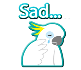 Dance good Sulphur-Crested Cockatoo2 sticker #12640742