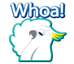 Dance good Sulphur-Crested Cockatoo2 sticker #12640747
