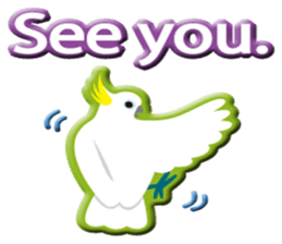 Dance good Sulphur-Crested Cockatoo2 sticker #12640749