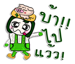 Hello! My name is Jason.^_____^ Pig Man! sticker #12640905