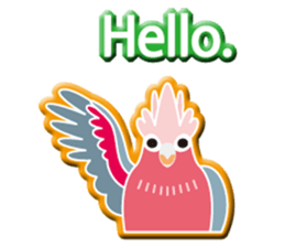 Pretty pink Galah2 sticker #12641102