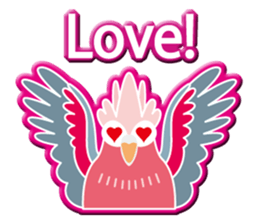 Pretty pink Galah2 sticker #12641114