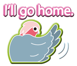 Pretty pink Galah2 sticker #12641122