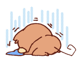 Yuruyuru Graffiti monkey sticker #12641189