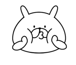 Chococo's Yuru Usagi 10(Relax Rabbit10) sticker #12641406