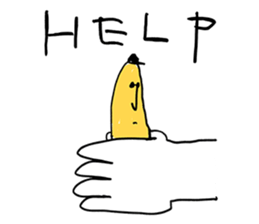 I am bananaman sticker #12642214