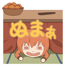 indoor girl powan-chan sticker #12642317