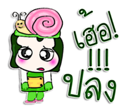 HI! My name is Masaru.(*___*) sticker #12642490