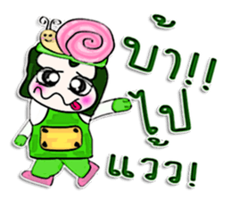 HI! My name is Masaru.(*___*) sticker #12642497