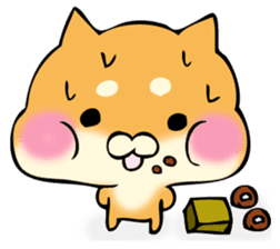 Shiba dog answers 2. sticker #12642514