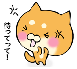 Shiba dog answers 2. sticker #12642531