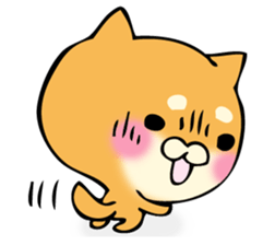 Shiba dog answers 2. sticker #12642532