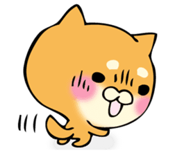 Shiba dog answers 2. sticker #12642532