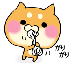 Shiba dog answers 2. sticker #12642534
