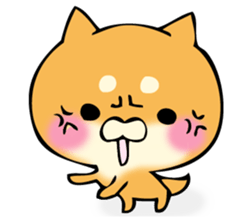 Shiba dog answers 2. sticker #12642538