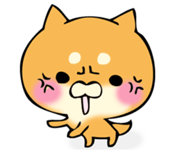 Shiba dog answers 2. sticker #12642538