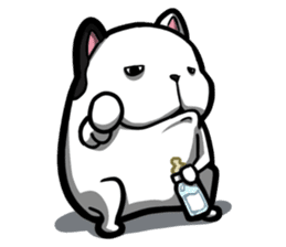 Nimbus The Frenchie sticker #12642591