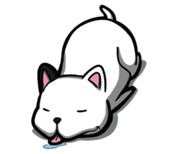 Nimbus The Frenchie sticker #12642592