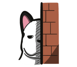 Nimbus The Frenchie sticker #12642600