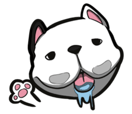 Nimbus The Frenchie sticker #12642602