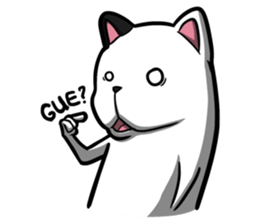 Nimbus The Frenchie sticker #12642607