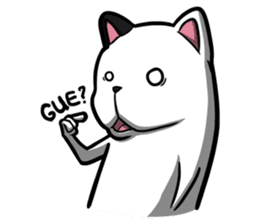 Nimbus The Frenchie sticker #12642607