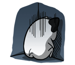 Nimbus The Frenchie sticker #12642614