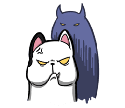 Nimbus The Frenchie sticker #12642616