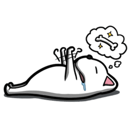 Nimbus The Frenchie sticker #12642624