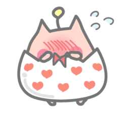 NIHELA-Chan(a tiny kitty with smile) sticker #12643158