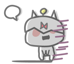 NIHELA-Chan(a tiny kitty with smile) sticker #12643175