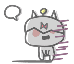 NIHELA-Chan(a tiny kitty with smile) sticker #12643175