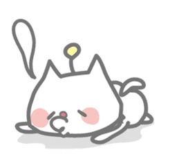 NIHELA-Chan(a tiny kitty with smile) sticker #12643177